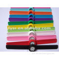 Montres fashion silicone watch slap wristwatch